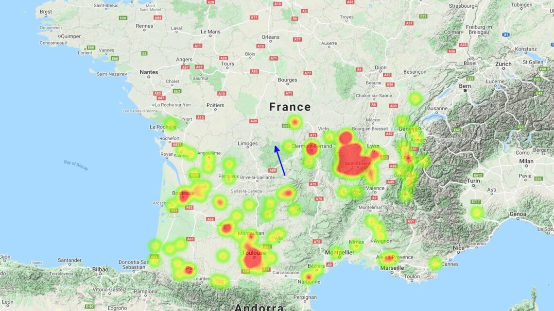 Bolide du 13 décembre, 18h06