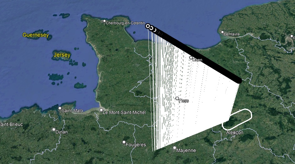 Chute possible de météorite dans l’Orne