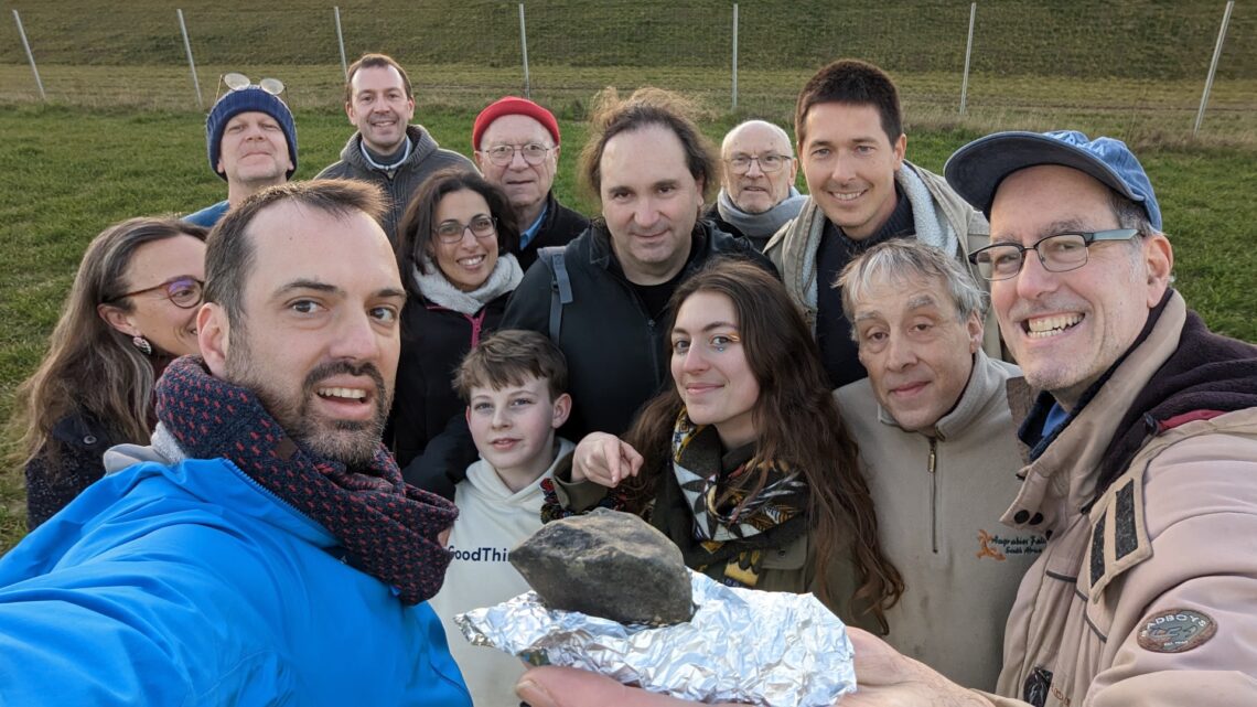 Une météorite normande issue de 2023 CX1 retrouvée!