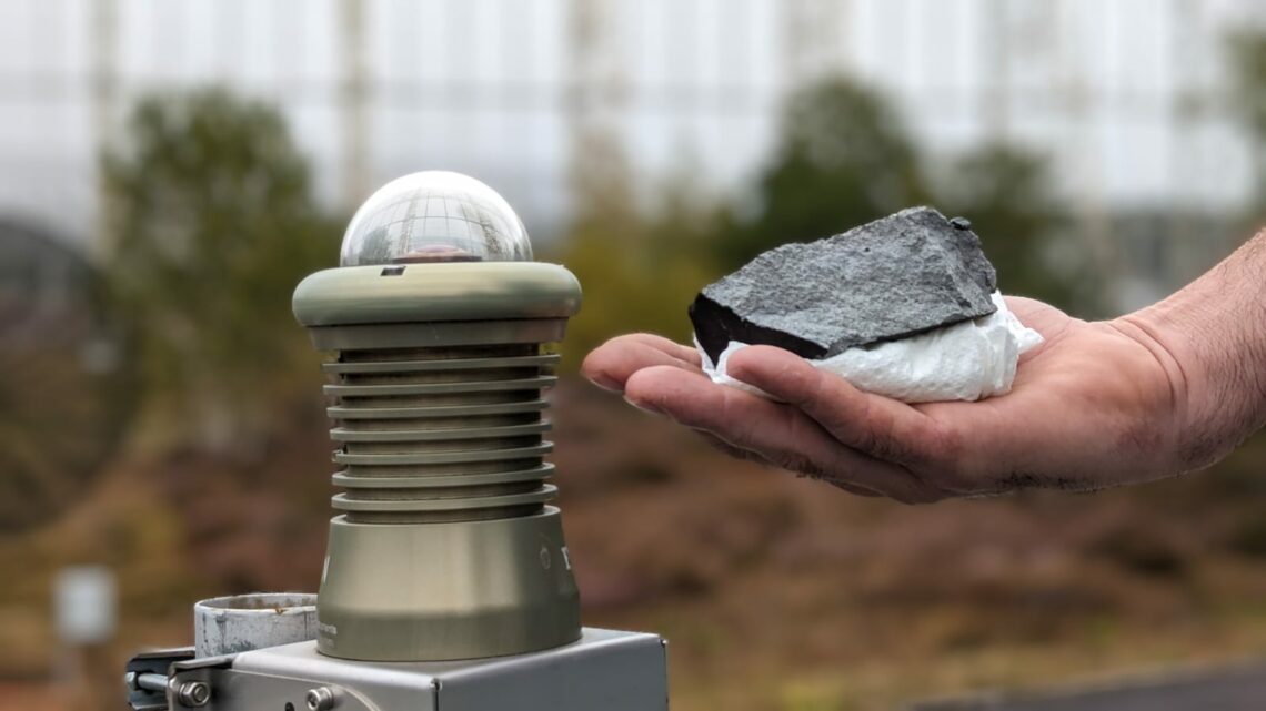 Météorite du 10 septembre : 4 jours après la chute, les mesures par spectrométrie gamma sont déjà en cours !