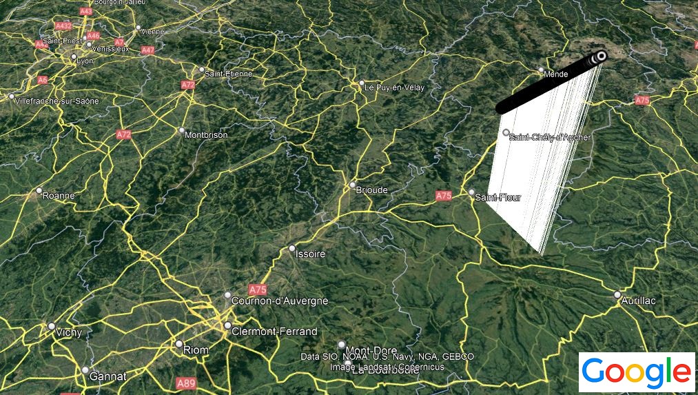 Chute de météorites dans le Cantal ?