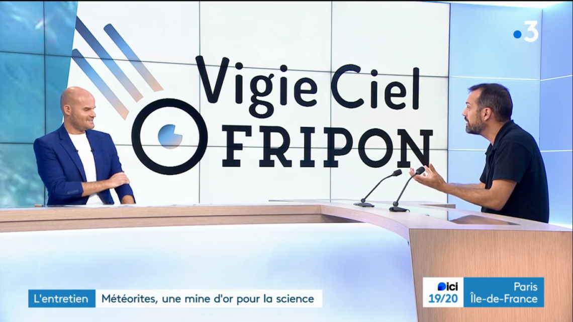 Fête de la Science : Vigie-Ciel au JT d’Île-de-France !